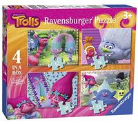 Ravensburger Italy 06864 7 - Puzzle Trolls, 4 in a Box