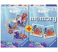 Ravensburger Italy 06871 5 - alla Ricerca di Dory Multipack: 3 Puzzle e 1 Memory