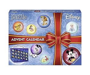 Ravensburger Italy 11676 Calendario dell'Avvento Disney Classic - Puzzle e Puzzle 3D