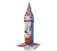 Ravensburger Italy 12582 - Set 12582 Big Ben Flag Edition, Colori Assortiti, 216 Pezzi