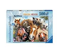 Ravensburger Italy 146956 - Puzzle Selfie in Fattoria, 500 Pezzi, Multicolore