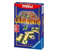 Ravensburger - Labyrinth Travel Edition, Gioco Di Carte Tascabile, 2-6 Giocatori, 7+ Anni
