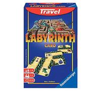 Ravensburger - Labyrinth Travel Edition, Gioco Di Carte Tascabile, 2-6 Giocatori, 7+ Anni
