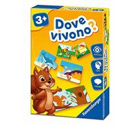 Ravensburger Italy 24112 - Dove Vivono? Gioco Educativo
