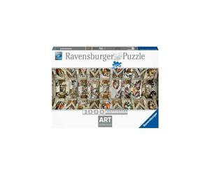 Ravensburger Italy Cappella Sistina Puzzle, 1000 Pezzi, Multicolore, 15062