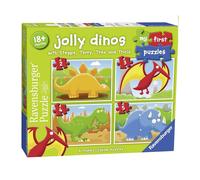 Ravensburger Italy- My First Puzzle 2-3-4-5 Pezzi Dinosuri