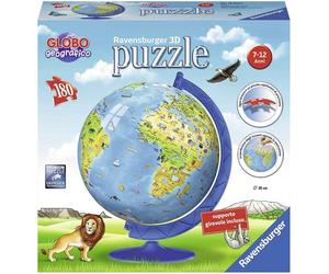 ravensburger italy- puzzle 3d globo geografico, 12340 7