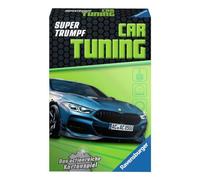 Ravensburger Kinderkartpiele 20684 - Gioco di carte Supertrumpf Car Tuning, Quartetto e Trumpf, per i fan della tecnica, a partire dai 7 anni
