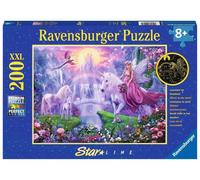 Ravensburger Kinderpuzzle - 12903 Magische Einhornnacht - Einhorn-Puzzle für Kin