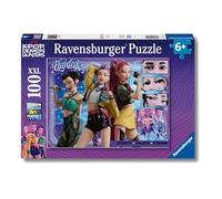 Ravensburger - KPop Demo Hunter | Puzzle Bambini 6 Anni | Puzzle 100 Pezzi XXL da Pavimento | Dimensioni 49x36cm | Giochi Bambina 6 Anni Femmina | Regalo Bambina 6 Anni