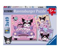 Ravensburger - Kuromi 3 x 49 Pezzi Puzzle Bambini 5 Anni O Più Puzzle Bambin