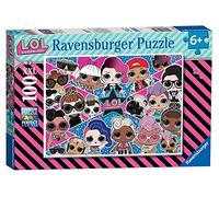 Ravensburger L.O.L. Puzzle 100 Pezzi XXL, Multicolore, 12882