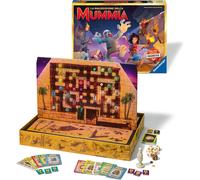 Ravensburger - la maledizione della mummia, gioco da tavolo, gioco in scatola per tutta la famiglia, da 2 a 5 giocatori, 8+ anni