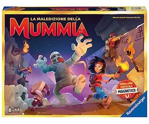Ravensburger - La Maledizione della Mummia, Gioco da Tavolo per Tutta la Famiglia, 2-5 Giocatori, Idea Regalo per Bambini 8+ Anni, Edizione in Italiano