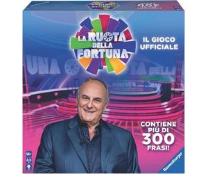 Ravensburger - La Ruota della Fortuna, Gioco da Tavolo Famiglia 14+ | Il gioco ufficiale de La Ruota della Fortuna con oltre 300 frasi. Sfida amici e famiglia e metti alla prova la tua fortuna.