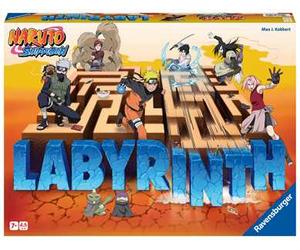 Ravensburger Labirinto Naruto, Gioco Da Tavolo, Da 2 a 4 Giocatori, 7+ Anni