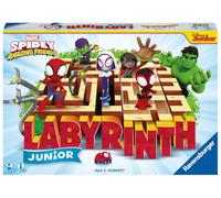 Ravensburger - Labirinto Spidey, Gioco da Tavolo per Tutta la Famiglia, 2-4 Giocatori, Idea Regalo per Bambini 4+ Anni, Edizione in Italiano