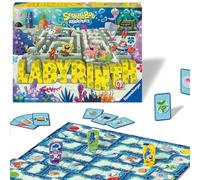 Ravensburger Gioco da tavolo Labirinto SpongeBob 25090 – 2-4 giocatori – 7+ anni