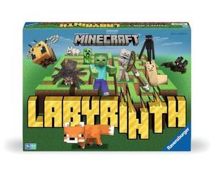 Ravensburger - Labyrinth Minecraft, Gioco da tavolo +7 anni, 2-4 giocatori