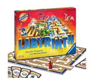 Ravensburger Labyrinth - Moving Maze Family Board Game for Kids and Adults Age 7 and Up - Christmas Gifts