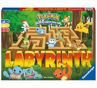 Ravensburger - Labyrinth Pokémon, Gioco da Tavolo 7+, 2-4 Giocatori | Labyrinth Pokémon: sposta i corridoi, trova i Pokémon e raggiungi il tuo obiettivo. Per 2-4 giocatori dai 7 anni.