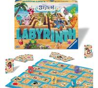 Ravensburger - Labyrinth Stitch | Giochi Da Tavolo | Regalo Bambino 7 Anni O Piú | Gioco Da Tavola Di Stitch | Labirinto Disney Per 2-4 Giocatori | 20-30 Minuti
