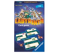 Ravensburger - Labyrinth Travel Card Game, Labirinto, Gioco Tascabile, 2-4 Giocatori, Età Raccomandata 7+, 20870 8, Multicolore