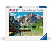 Ravensburger - Lago di Prager Alto Adige | Puzzle Adulti E Famiglie| Puzzle 1000 pezzi | Dimensione Di 70x50cm | Regalo Adulti | Regali Natale