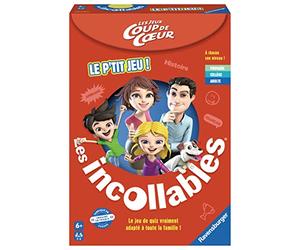Ravensburger - Le p'tit Game des Incollables Coup of Heart - Gioco di quiz e sfide da giocare con amici o familiari - da 2 a 6 giocatori dai 6 anni - Misto - 27269 - Versione francese