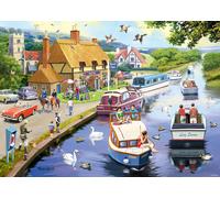 Ravensburger Leisure Days N.7 Sera Sul Fiume Puzzle Da 1000 Pezzi