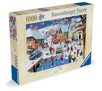 Ravensburger Leisure Days No.3 The Winter Village Puzzle, 1000 pezzi, per adulti e bambini dai 12 anni in su