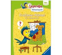 Ravensburger Leserabe Rätselspaß - Erstlese-Rätsel für Lesestarter - Vor-Lesestufe, Rätselbuch ab 5 Jahre