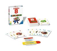 Ravenburger - level 8 super mario, gioco di carte per tutta la famiglia, 8+ anni