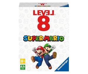 Ravensburger - Level 8 Super Mario | Gioco di Carte 8+, 2-6 Giocatori | Completa per primo le combinazioni richieste e supera gli 8 livelli con Mario. Gioco di carte 8+ anni, per 2-6 giocatori.