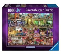 Ravensburger - Puzzle Stewart: Biblioteca dei cani - 1000 Pezzi