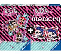 Ravensburger LOL Multipack Memory e 3 Puzzle, Multicolore, 20549