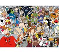 Ravensburger Looney Tunes Challenge 1000 Piece Jigsaw Puzzle for Adults - 16926