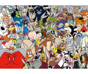 Ravensburger Looney Tunes Challenge 1000 Piece Jigsaw Puzzle for Adults - 16926