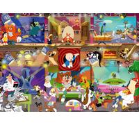Ravensburger - Looney Tunes Studio 1000 Pezzi Puzzle 1000 Pezzi Dimensione D