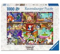 Ravensburger - Looney Tunes Studio 1000 Pezzi | Puzzle 1000 Pezzi | Dimensione Di 50 X 70 | Ravensburger Puzzle | Idee Regalo