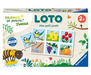 Ravensburger - Loto - Silence ça Junior - Gioco didattico - Gioco di abbinamento e riconoscimento delle immagini - Da 1 a 5 giocatori e dai 2 anni - 20967