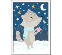 Ravensburger- Gute Nacht, Kleiner Dachs Tasso 28778-Dipingere con i Numeri - Buona Notte, Piccolo Tetto, Multicolore, Taglia Unica, 28778