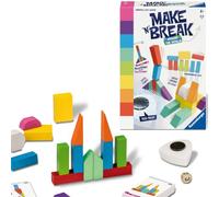 Ravensburger - Make 'n' Break: Around the World, Gioco di società per tutta la famiglia, gioco per adulti e bambini dai 7 anni in su, per 2-5 giocatori, Edizione Italiana