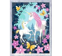 Ravensburger Malen Nach Zahlen 28516 - Einhornmagie - Kinder ab 11 Jahren: mit Glitzer zum Verzieren!