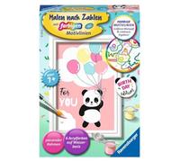 Ravensburger Malen nach Zahlen-CreArt 20059 Panda 20059-For You-Bambini dai 7 Anni in su, Multicolore, Medio