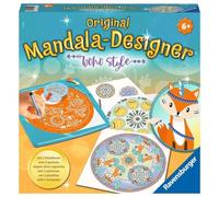 Ravensburger - Mandala Designer Midi, Boho Style Disegnare 6+ Anni, 200191