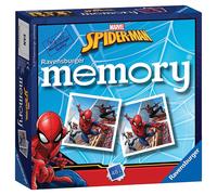 Ravensburger - Mini Memory Spiderman, Gioco Memory per Famiglie, 48 Tessere, Età Raccomandata 3+