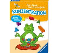Ravensburger Mein Block zum Schulanfang: Konzentration - Rätselblock ab 6 Jahre - Konzentrationsspiele