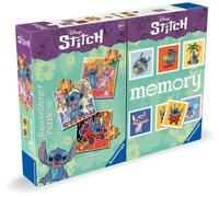 Ravensburger - Memory and Puzzle Stitch Pack Board Games 4 Years or More Mem