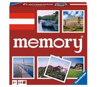 Ravensburger Memory 20884 - Il Classico dei Giochi con Immagini dall'Austria, Gioco per 2 - 8 Giocatori dai 6 Anni in su, Medium